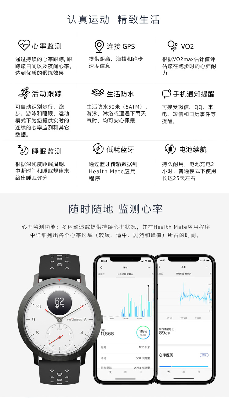 Withings HR steel sport 02